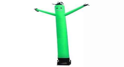 green inflatable