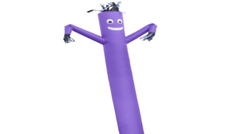 purple inflatable